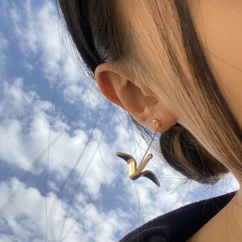 Origami Cranes Earrings, 3 of 6