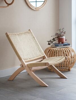 Laid Back Woven Chair, 2 of 4