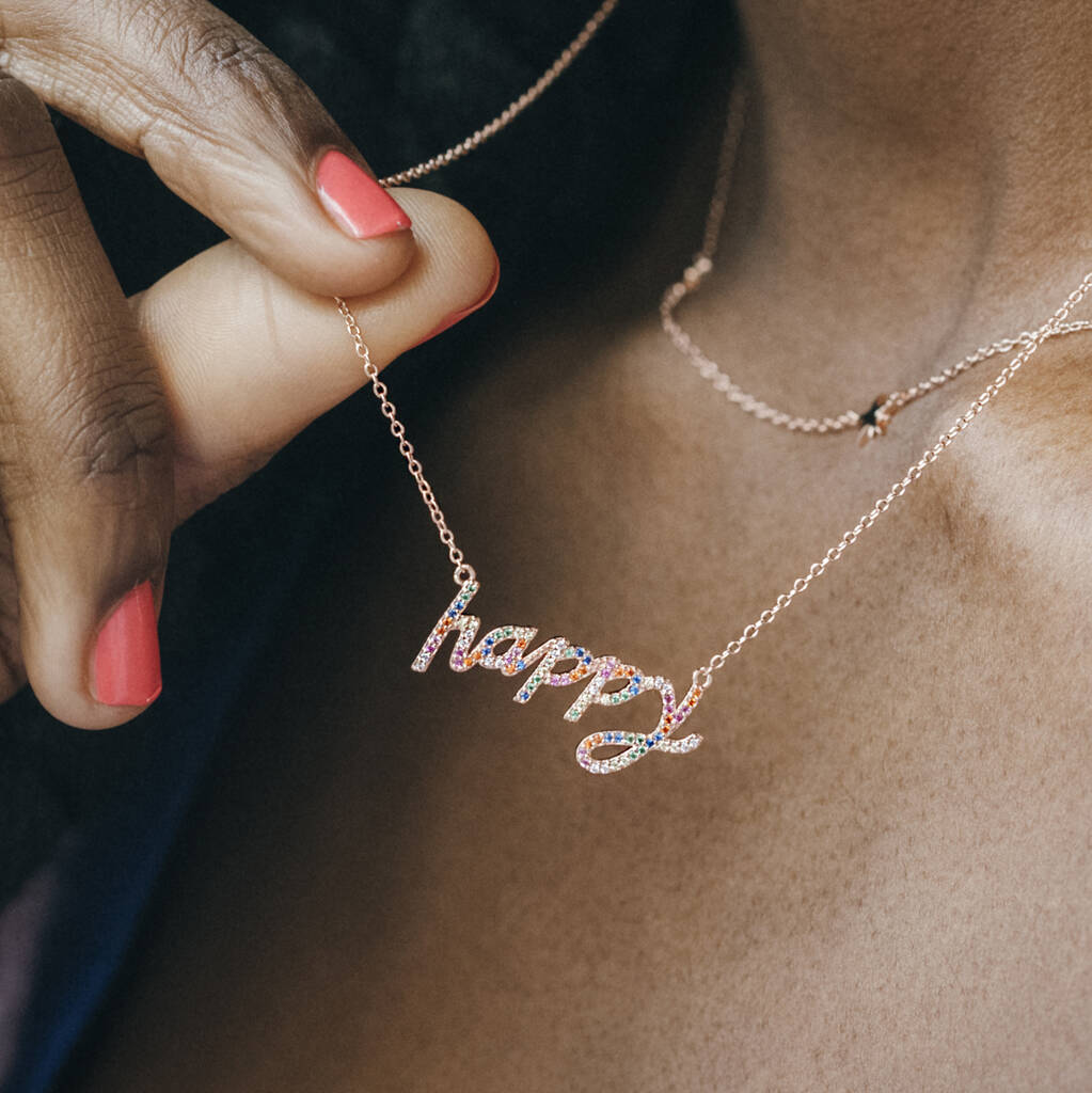 Happy Necklace, 1 of 8