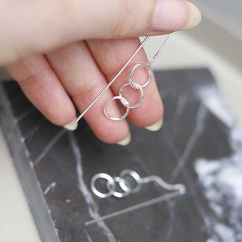 Sterling Silver Delicate Rings And Bar Threaders, 6 of 10