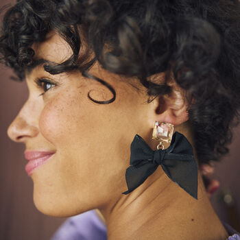 Oversize Bow Earrings, 2 of 6