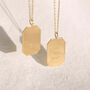9ct Solid Gold Engravable 'Love You More' Pendant, thumbnail 1 of 5