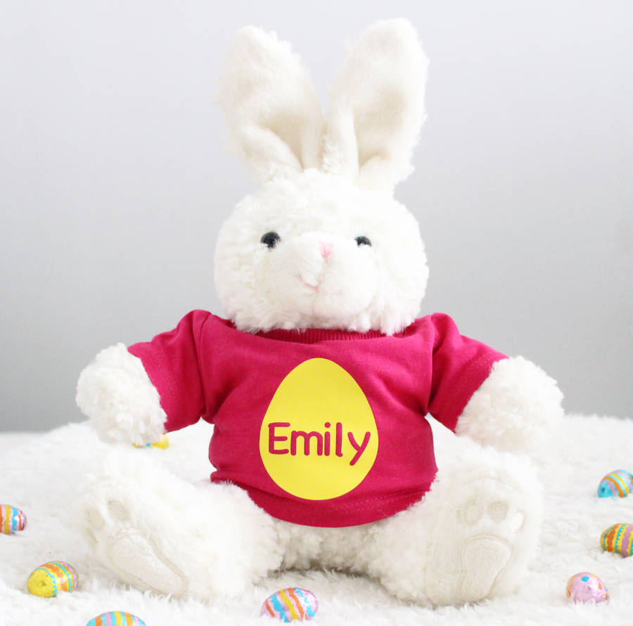 Personalised Easter Bunny Soft Toy, 1 of 4