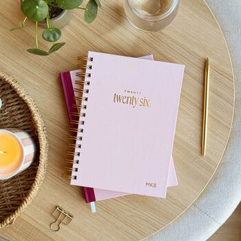 Meal Planner, Personalised 2026 Diary And Pen: Christmas Gift Set, 10 of 11