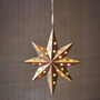 Gold Star Topper Or Hanging Light, thumbnail 2 of 2