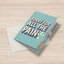 'Sorry Mum' Cheeky Pop Up Mother's Day Card With Fun 3D Birth, thumbnail 3 of 10