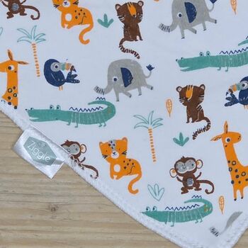 Bandana Dribble Bib Savanna Animals, 2 of 2
