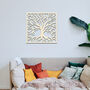Timeless Tree Wood Wall Art: Intricate Branch Design, thumbnail 6 of 8