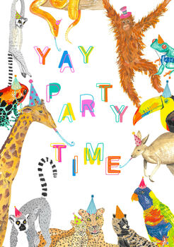 Party Time Card, 2 of 2