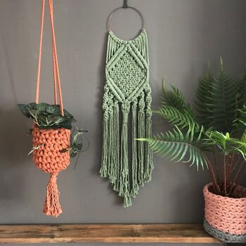 Wall Hanging Modern Macramé Pattern And Video Tutorial, 3 of 9