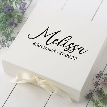 Personalised Wedding Party Box, 2 of 8