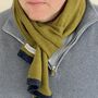 Beige Cashmere Scarf, thumbnail 4 of 5