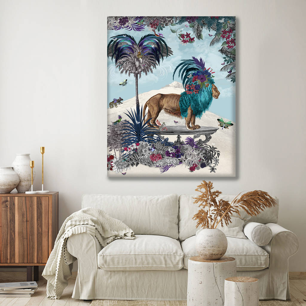 Lion On Table Mountain Limited Edition Fine Art Print By Faunky Lion On Table Mountain Limited Edition Fine Art Print