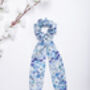 100% Silk Scarf Scrunchie Tiny Florals, thumbnail 2 of 2