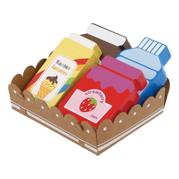 Wooden Toy Shop With Play Food Accessories, 5 of 7