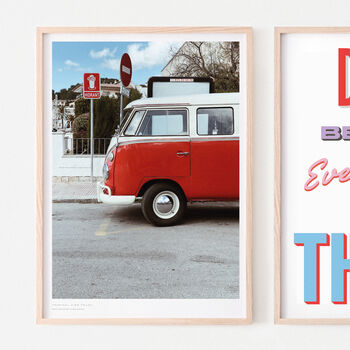 'Tropical Fire Truck' Photographic Gallery Wall Print, 2 of 2