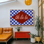 Oh La La Print, Landscape Wall Art, thumbnail 2 of 10