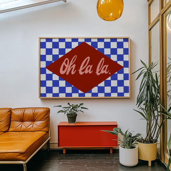 Oh La La Print, Landscape Wall Art, 2 of 10