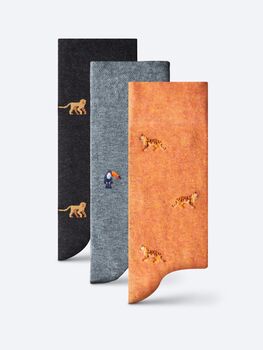 The Jungle Is Massive Giftbox – Luxury Animal Socks, 2 of 10