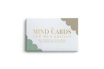 Mind Cards: New Mum Edition, Mindfulness Affirmations, 3 of 8
