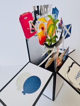 Tenerife Themed 3D Birthday Card, 5 of 8