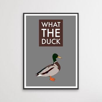 What The Duck Kitchen Print, 3 of 7