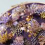 Limited Edition Beaded Embroidery Kit In Purple, thumbnail 4 of 11