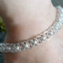 Double Lucky Bracelet In Sterling Silver, thumbnail 5 of 5