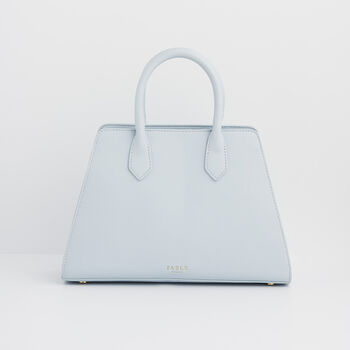 Blue Medium Structured Tote Bag, 5 of 7