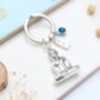 Personalisable Buddha Keyring Spiritual Gift, Good Luck Token, Yoga Accessory, thumbnail 6 of 9