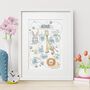 Personalised Birth Print For Boys And Girls, thumbnail 2 of 7