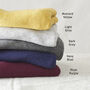 Fair Trade Luxury Soft Fine Knit Merino Cowl Poncho, thumbnail 8 of 12
