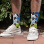 Personalised Golf Tee Face Socks, thumbnail 1 of 6