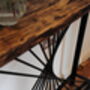 Reclaimed Wood Console Table, thumbnail 4 of 8