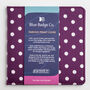 Blue Badge Parking Permit Wallet In Spotty Purple, thumbnail 5 of 8
