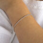 Personalised Sterling Silver Twisted Rope Bracelet, thumbnail 2 of 6