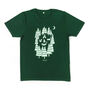 Organic Men's Foxes In The Forest T Shirt, thumbnail 1 of 5