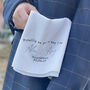 Finally Personalised Wedding Handkerchief, thumbnail 1 of 3