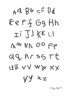 Personalised Kid's Handwriting Digital Font, 2 of 2