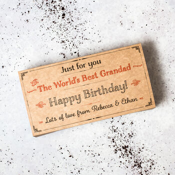 Personalised Grandad Chocolate Tool Kit Gift Box, 2 of 8