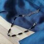 Evil Eye Black Beads Indian Mangalsutra Bracelet, thumbnail 3 of 4