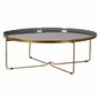 Antique Gold And Taupe Enamel Coffee Table, thumbnail 1 of 1