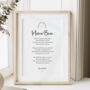 Mama Bear Mummy Poem Print – Personalised Mum Birthday Gift, thumbnail 2 of 6