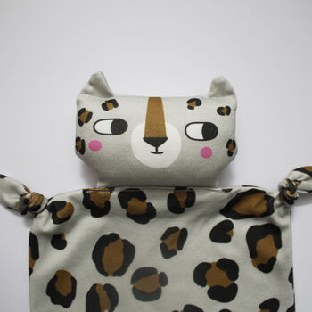 Leopard Soft Toy Blankie, 7 of 11