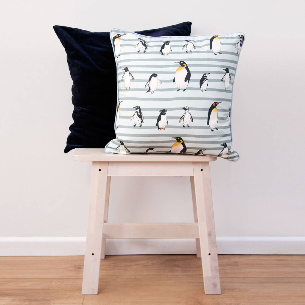 penguin cushion