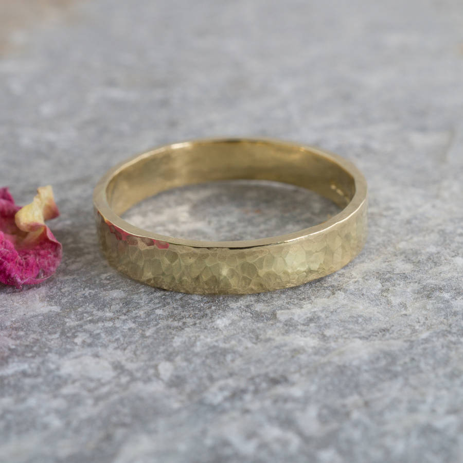 Wedding Bands In 18ct Yellow Gold By Fragment Designs