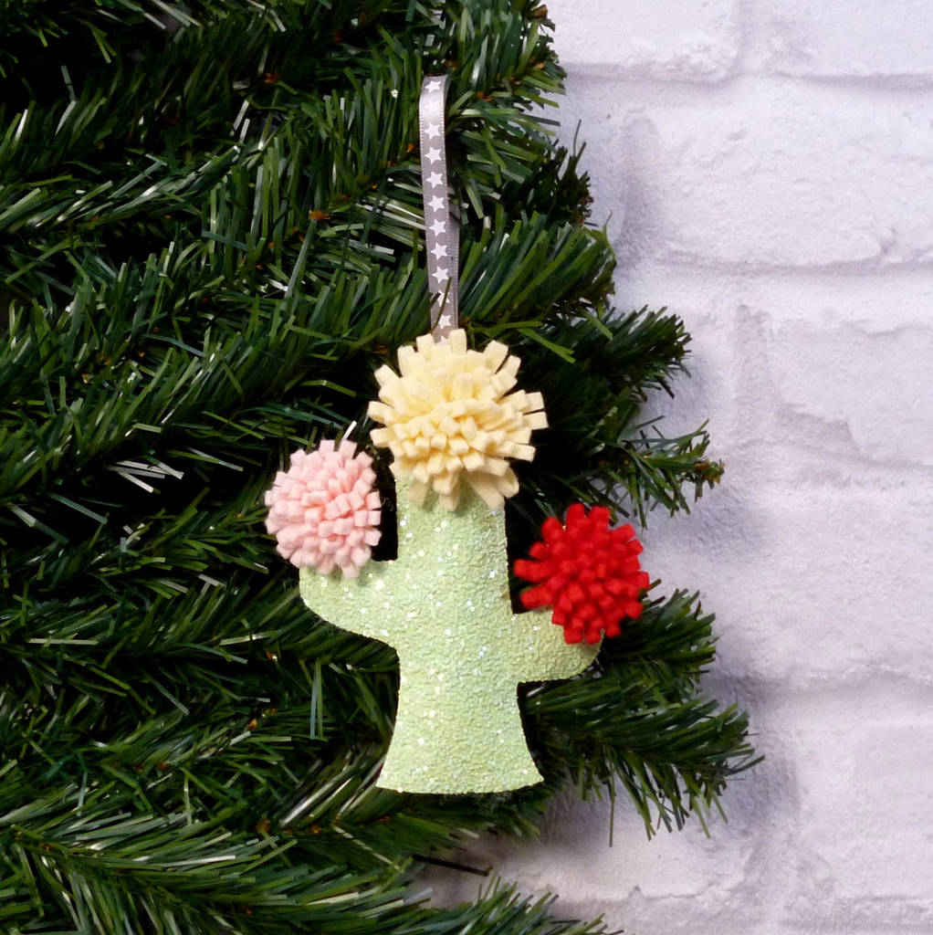 Cactus Christmas Decorations 