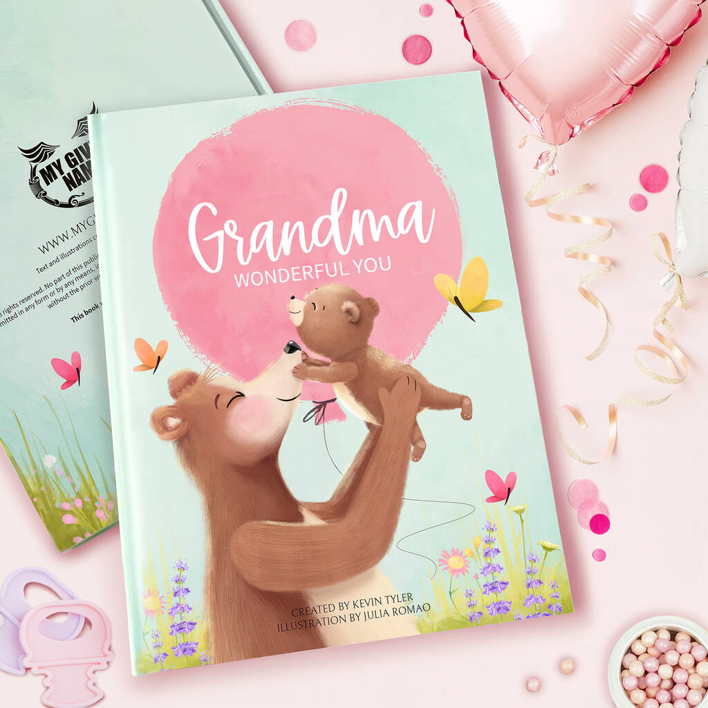 Personalised Grandma Book 'Wonderful You', 1 of 12