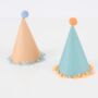 Colourful Large Party Hats X Eight, thumbnail 3 of 6