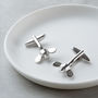 Silver Plated Wing Nut Tool Cufflinks, thumbnail 1 of 2